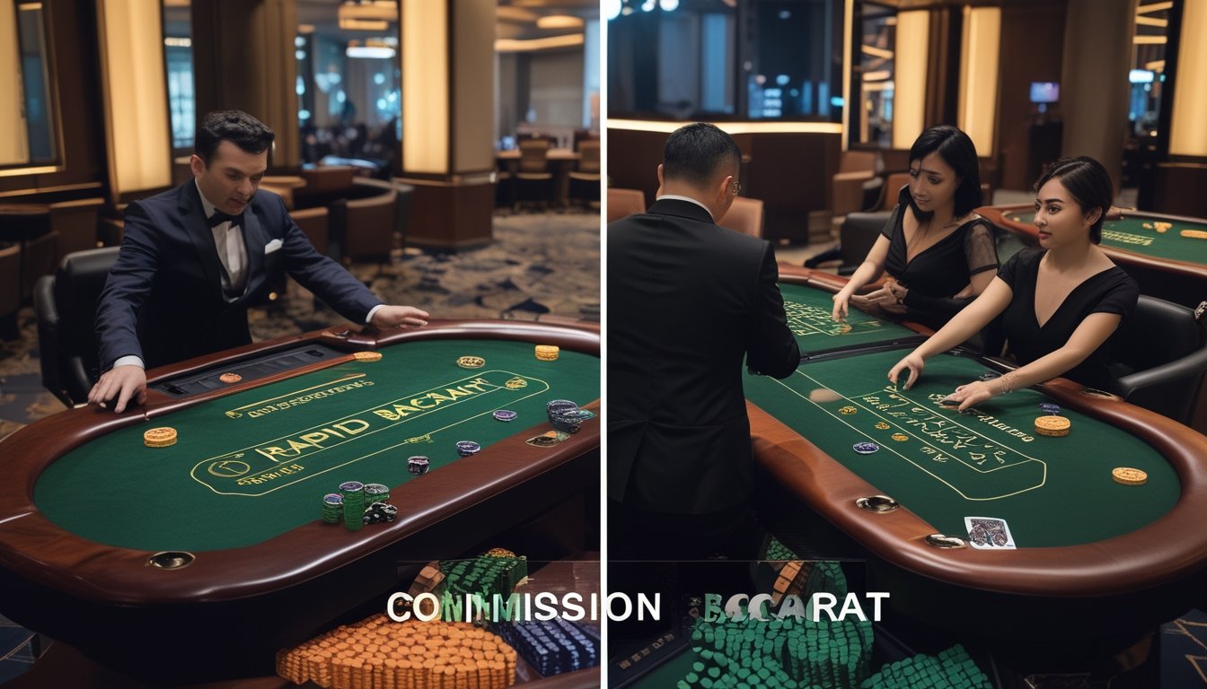 Perbedaan Rapid Baccarat dan Commission Free Baccarat yang Wajib Diketahui untuk Pemain Casino